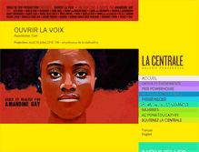 Tablet Screenshot of lacentrale.org